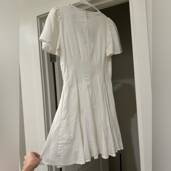 Universal Thread Ivory Button-Down Dress - Picture 4 of 4